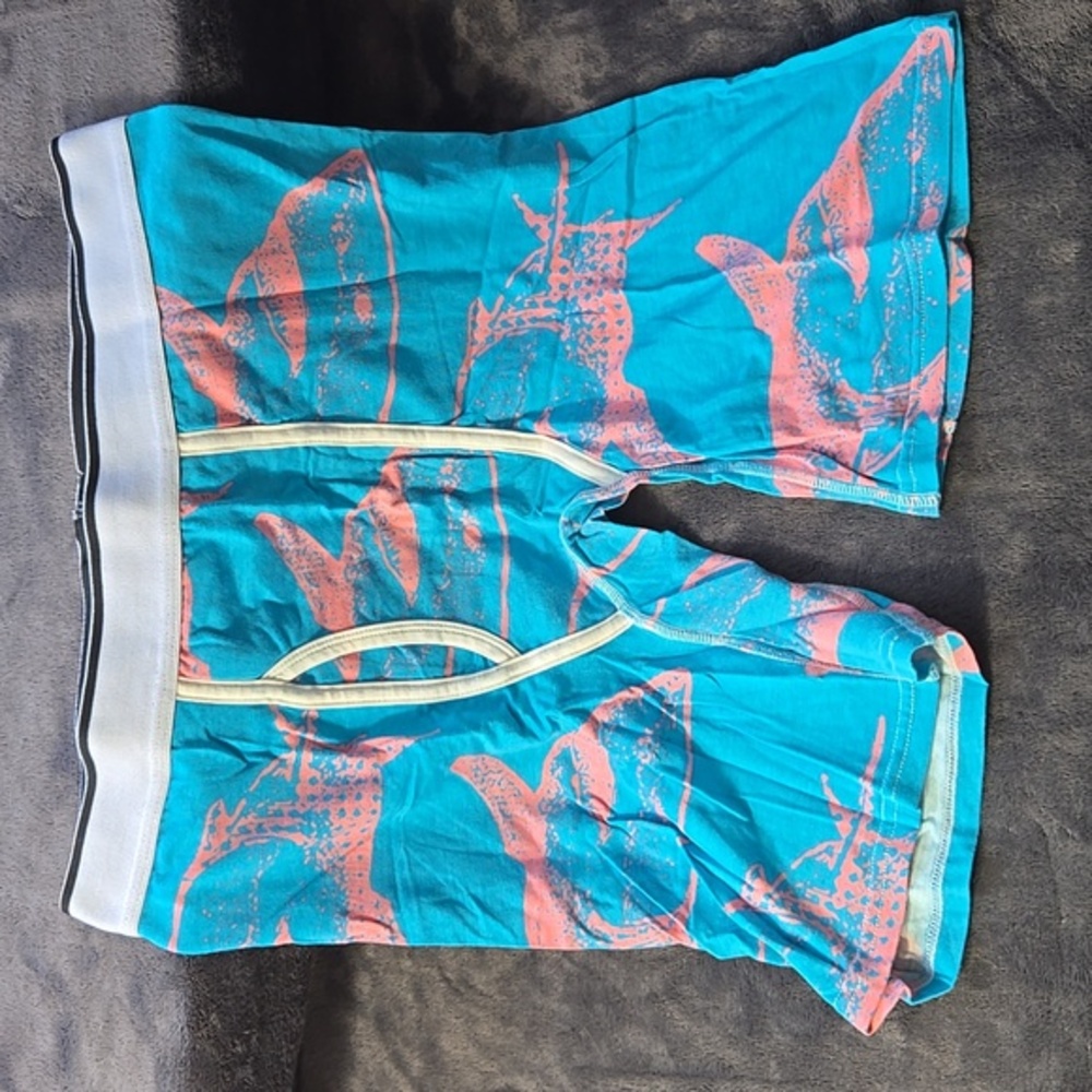 PSD Boxer Briefs - Blue/Pink Shark Print